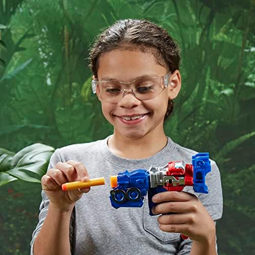 Transformers Rise of The Beasts Movie 2-in-1 Optimus Prime Blaster Powered by Nerf for