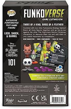Funko Funkoverse The Nightmare Before Christmas 101 Styles May Vary