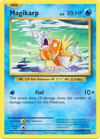 Pokemon - Magikarp 33108 - XY Evolutions