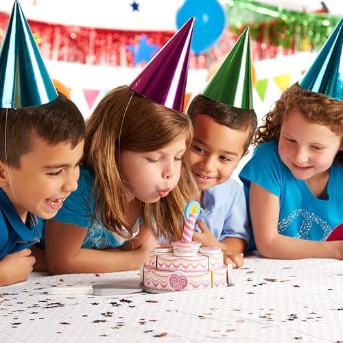 Melissa & Doug Melissa Doug Triple-Layer Party Cake Wooden Play Food Set - Birthday Cake