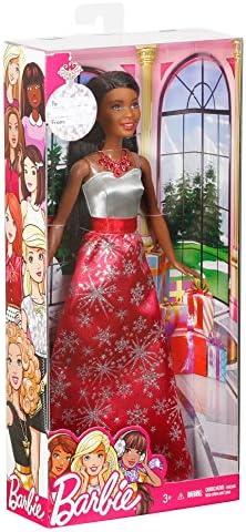 Barbie Black Hair Holiday Doll