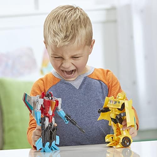 Transformers Heroes and Villains Bumblebee and Starscream 2-Pack Action Figures - for