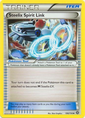 Pokemon - Steelix Spirit Link 106114 - XY Steam Siege