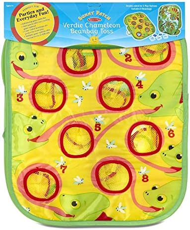 Melissa & Doug Melissa Doug Verdie Chameleon Beanbag Toss Two Challenging 8 Pieces