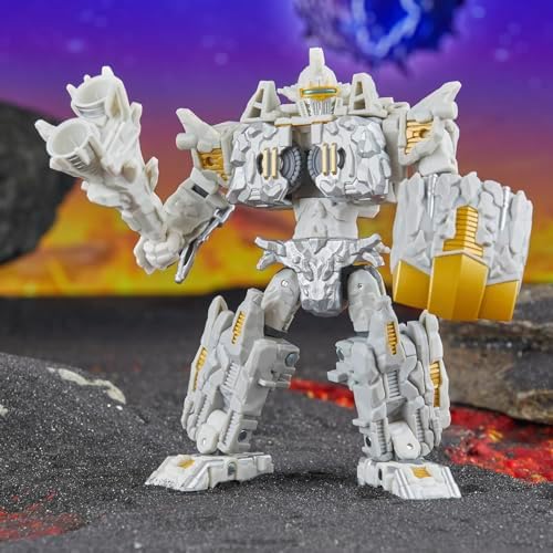 Transformers Legacy United Deluxe Class Infernac Universe Nucleous 5.5-inch Converting