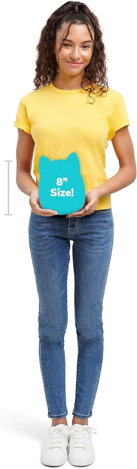 Squishmallows Original 8-Inch Hello Kitty Pumpkin - Official Jazwares Plush