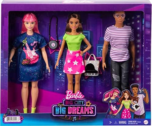 Barbie Big City Big Dreams - 3 Doll Gift Set