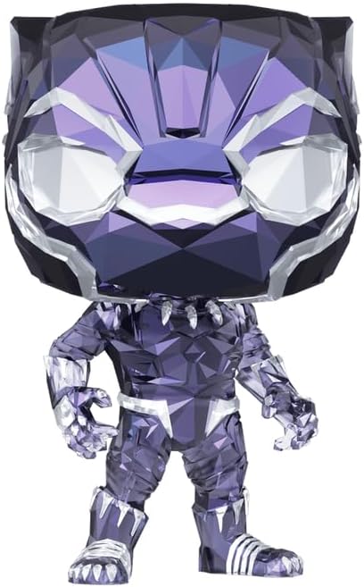 Funko Pop Black Panther Facet 1187 Protector and Box Include 3.75 inches