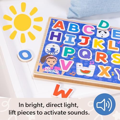 Melissa & Doug Melissa Doug Ms. Rachela Wooden Phonics Alphabet Sound Puzzle