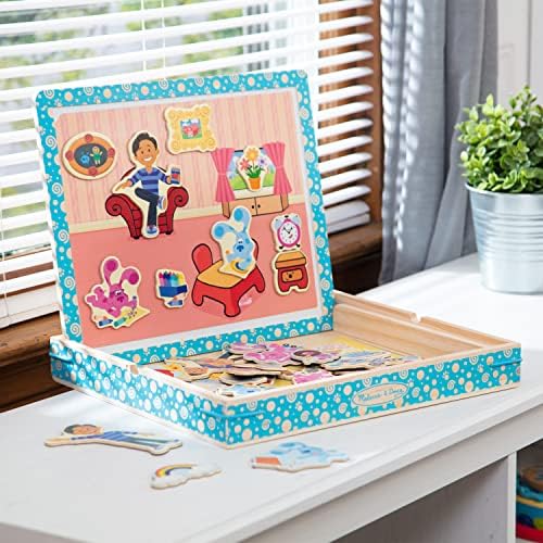 Melissa & Doug Melissa Doug Blue's Clues You Wooden Magnetic Picture Game 48 Pieces