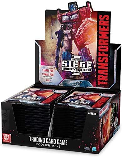 Transformers TCG War for Cybertron - Siege Booster Display