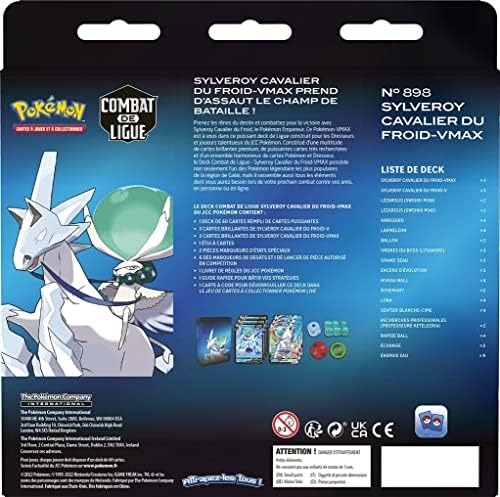 Pokemon Cards Ice Rider Calyrex VMAX League Battle Deck