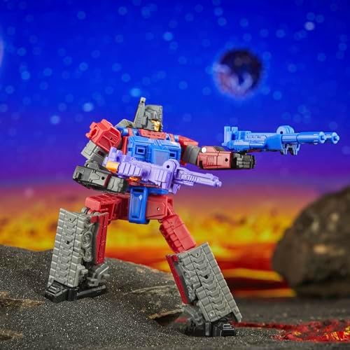 Transformers Legacy United Deluxe Class G1 Universe Quake 5.5-inch Converting Action