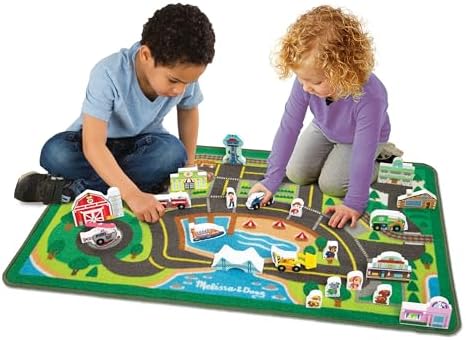 Melissa & Doug Melissa Doug PAW Patrol Activity Rug - Adventure Bay 22 Pieces PAW Patrol