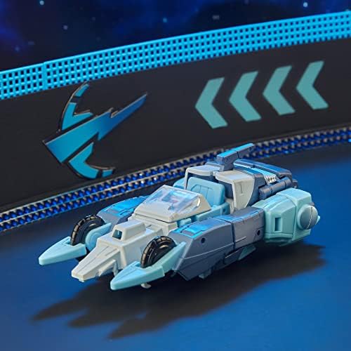 Transformers Generations Legacy Velocitron Speedia 500 Deluxe Collection Blurr Age 8 and