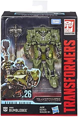 Transformers Studio Series 26 Deluxe Class The Last Knight Wii Bumblebee Action Figure