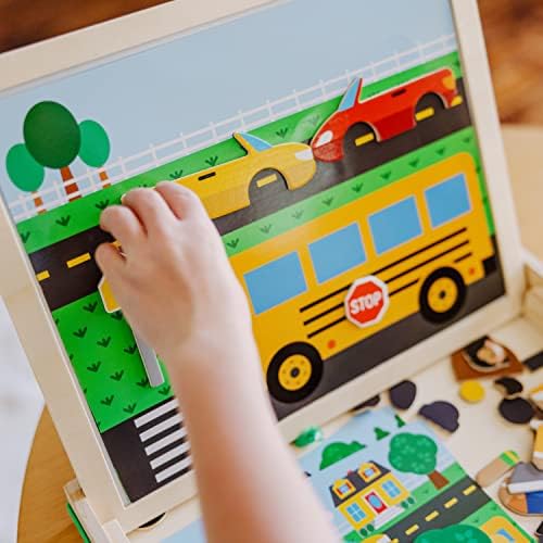 Melissa & Doug Melissa Doug Wooden Magnetic Matching Picture Game With 119 Magnets and