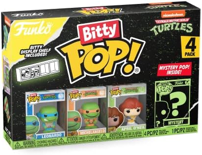 Funko Bitty POP Teenage Mutant Ninja Turtles TMNT - Leonardo 4-Pack - Leonardo