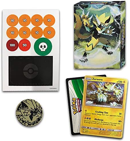 Pokemon TCG Sun Moon Unbroken Bonds Zeraora Theme Deck