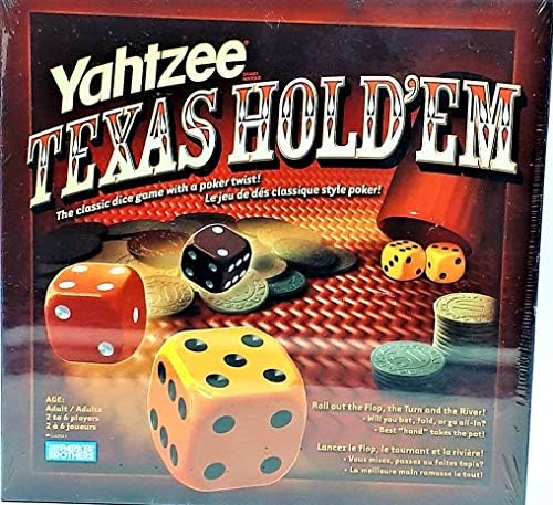 Hasbro Gaming Yahtzee Texas Hold' Em