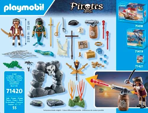 Playmobil Pirates Battle with The Giant Octopus