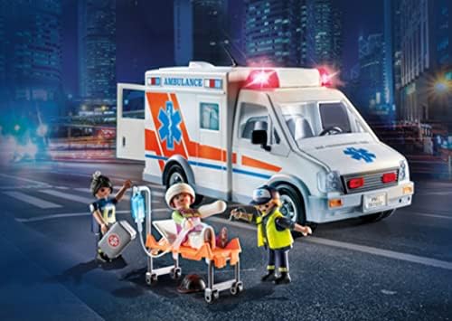 Playmobil Ambulance with and 3 Figures