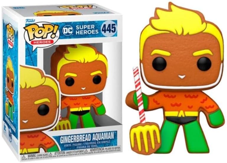 Funko Pop Heroes DC Holiday - Gingerbread Aquaman