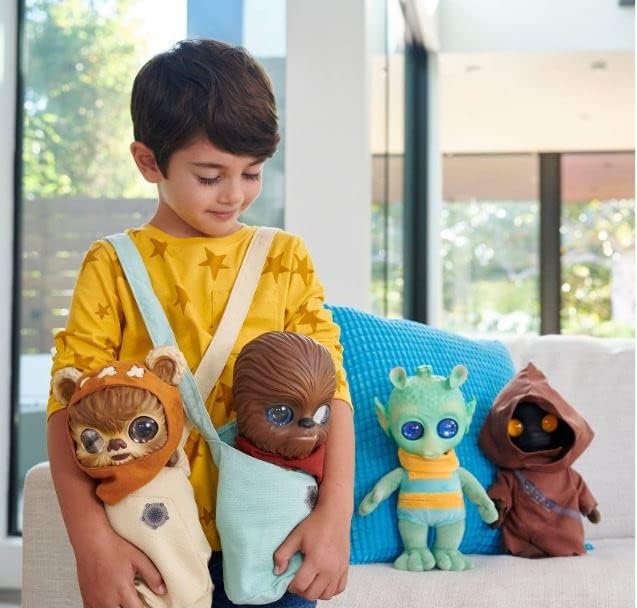 Star Wars Galactic Pals - 11 Hard Plush w Carrying Satchel - Soft Cuddly Toy Rodian