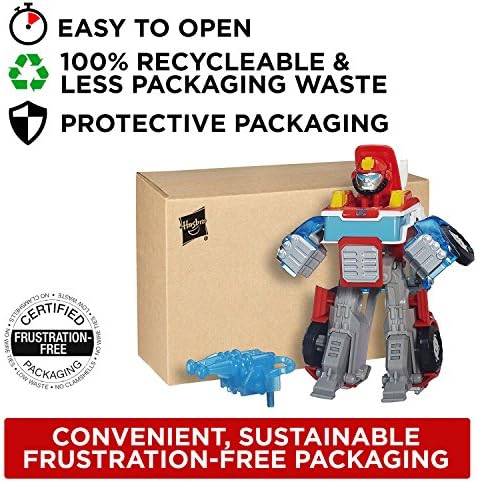 Transformers Playskool Heroes Rescue Bots Energize Heatwave The Fire Bot Converting Toy