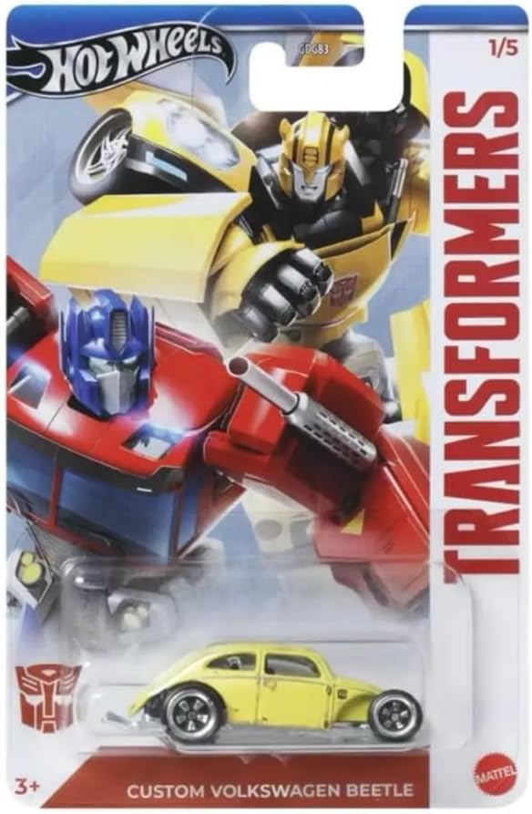 Hot Wheels Transformers Custom Volkswagen Beetle 15 Die-Cast Vehicle