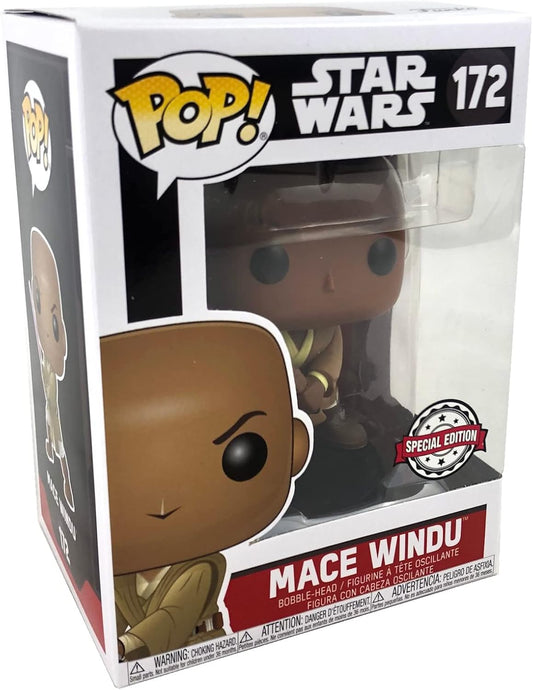 Funko POP Star Wars - Mace Windu - Store - in Pop Protector and Box
