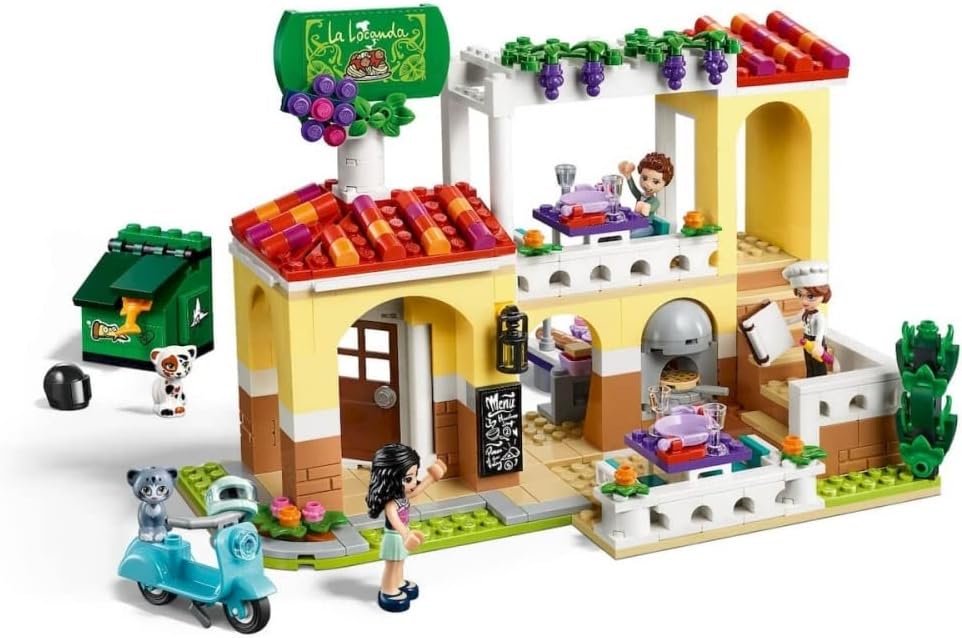 LEGO Friends Heartlake City Restaurant 41379 Restaurant Playset 624 Pieces