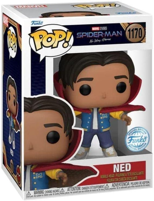 Funko Pop Marvel - Spider-Man No Way Home Ned with Cloak 1170 - Vinyl Figure