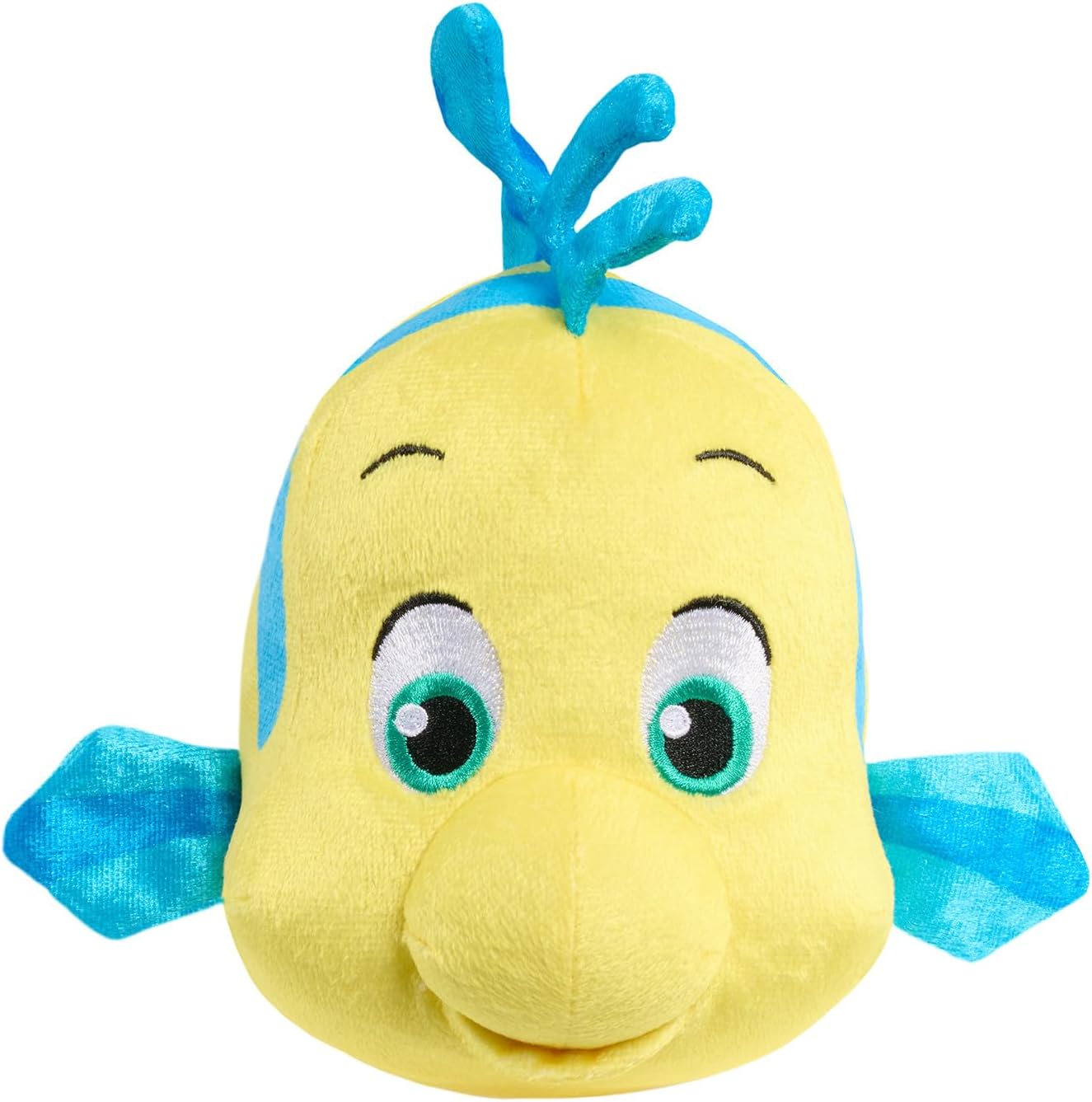 Just Play Disney Junior Ariel Flounder Small 7-inch Plush for Ages 2 Up
