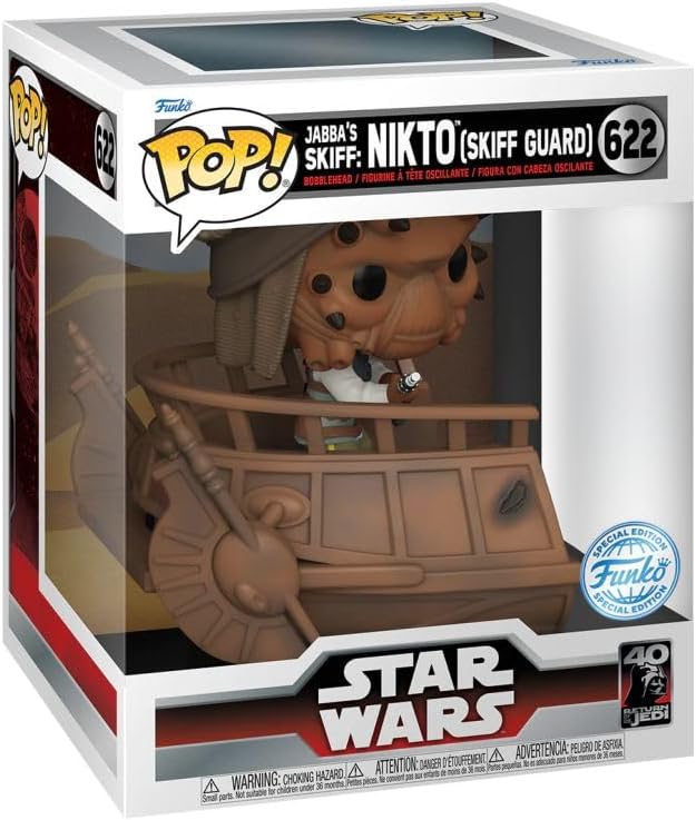 Funko Star Wars Return of The Jedi - Nikto Build-A-Scene Pop Deluxe Vinyl Action Figure
