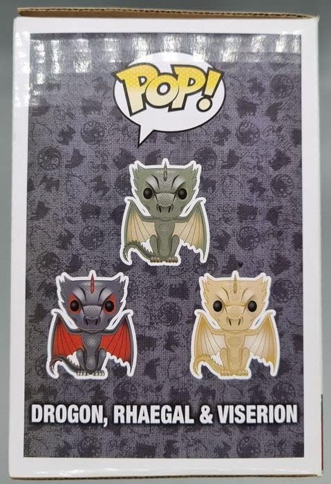 Funko Game of Thrones Funko Pop Metallic Dragon 3pc Pack
