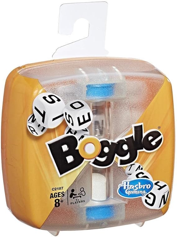 Hasbro Gaming Boggle Classic Game Word Search Ages 8 1 or More Players Portable Travel