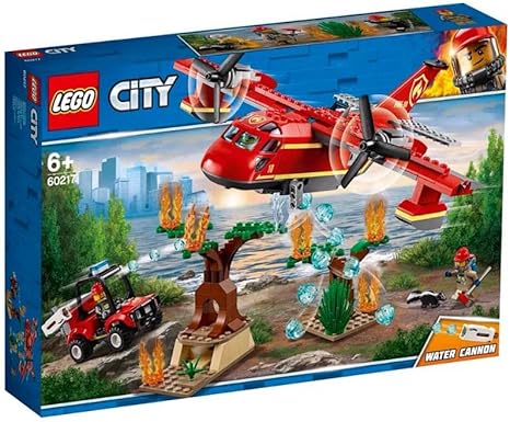LEGO City Fire Plane 60217 Building Kit 363 Pieces