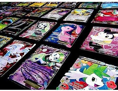 Pokemon TCG 100 Card LOT Rare COMUNC Holo Guaranteed EX MEGA OR Full Art