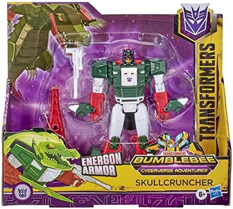 Transformers Bumblebee Cyberverse Adventures Ultra Class Skullcruncher Action Figure -