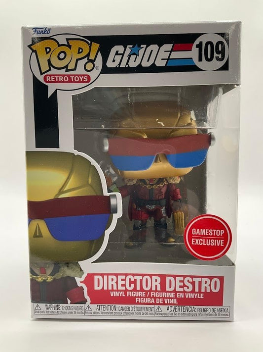 Funko GI Joe POP Retro Director Destro Vinyl Figure 109
