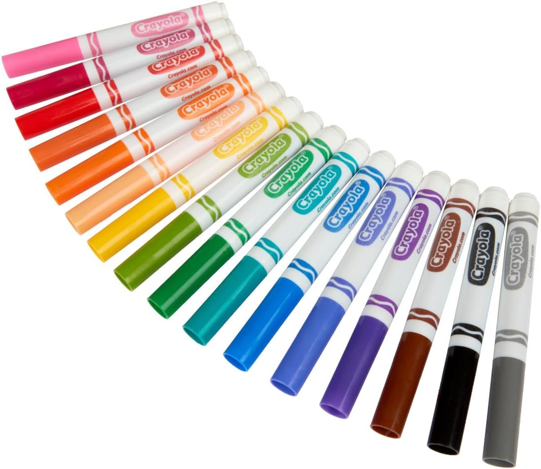 Crayola Broad Line Markers Classpack 256 Ct Bulk School Supplies For Teachers Markers For