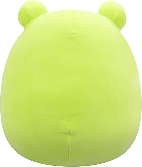 Squishmallows Original 14-Inch Wendy Green Frog with Mushroom Embroidery - Official Jazwares Plush