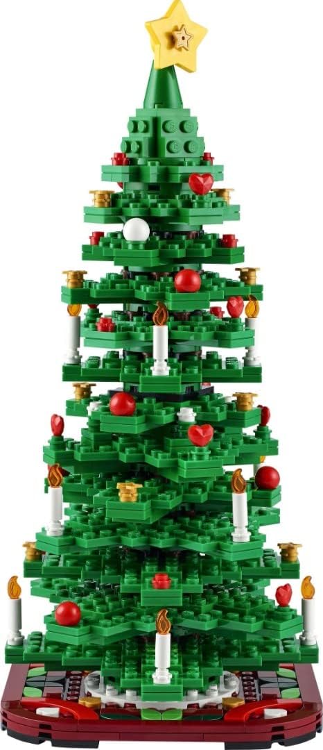 LEGO Christmas Tree - Building for Boys Girls Ages 12 - Mini Christmas Tree Decorations