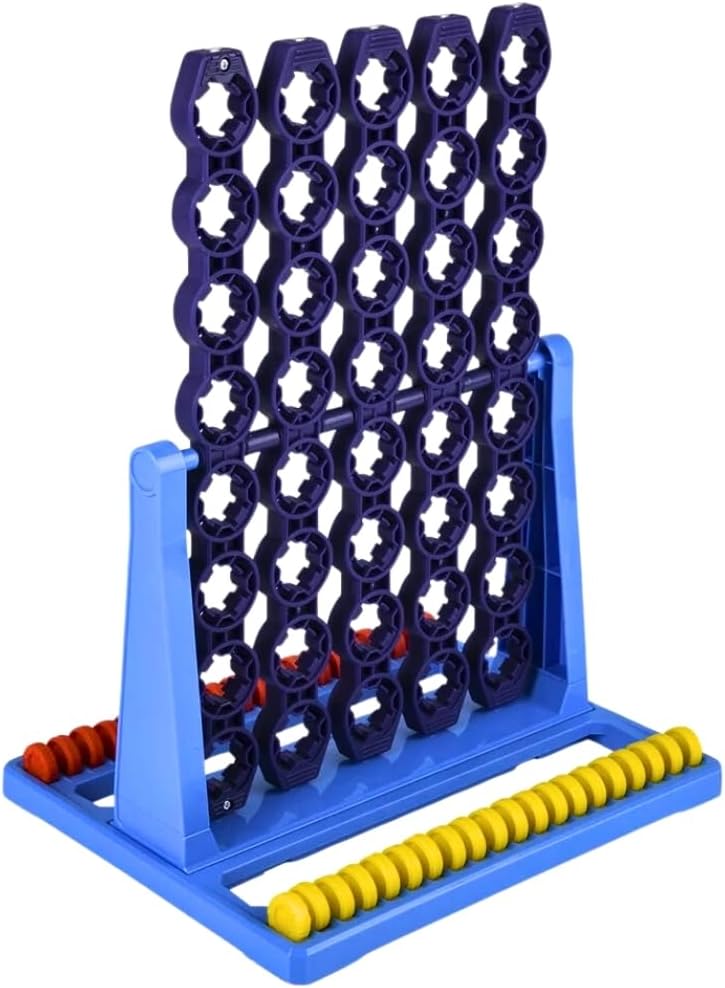 Hasbro Gaming Connect 4 Spin Game Features Spinning Connect 4 Grid 2 Player Board for