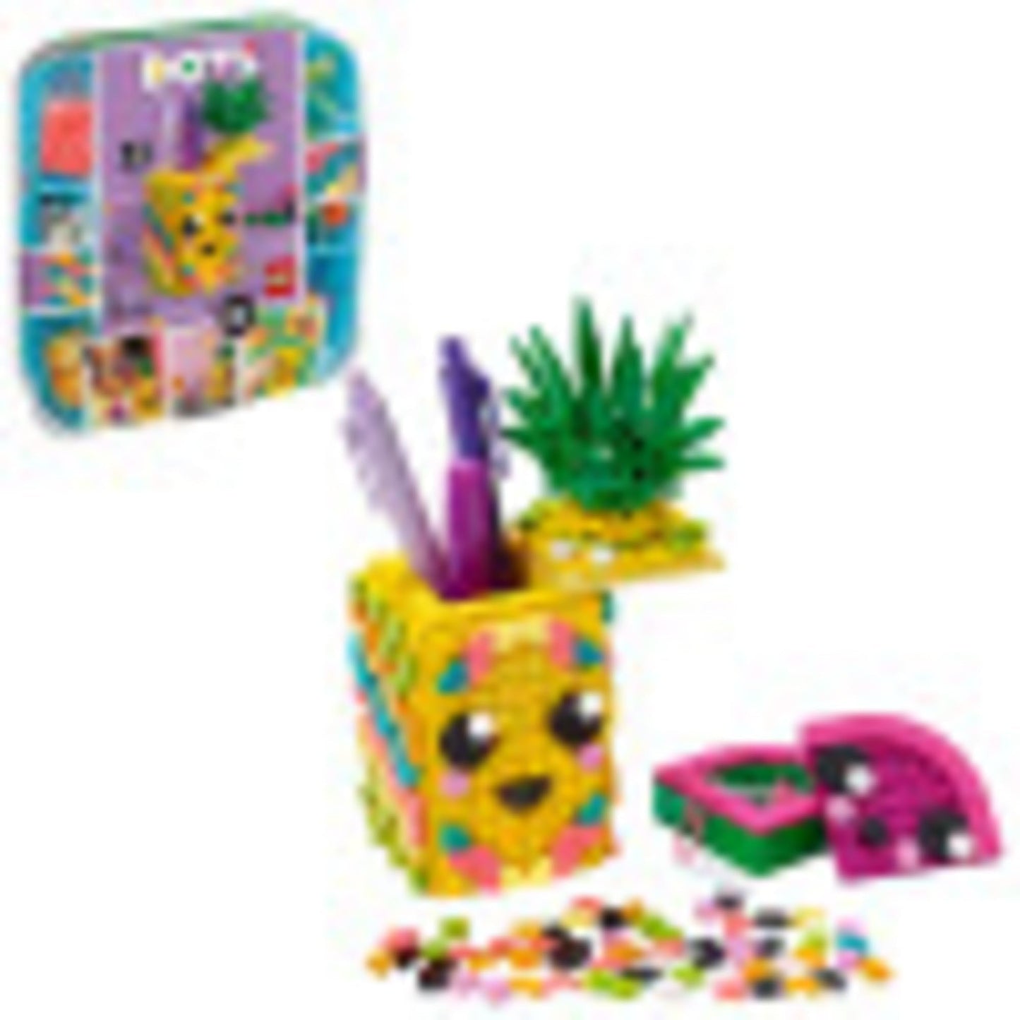 LEGO DOTS Pineapple Pencil Holder 41906 DIY Craft Decorations Kit A Fun Craft kit for who