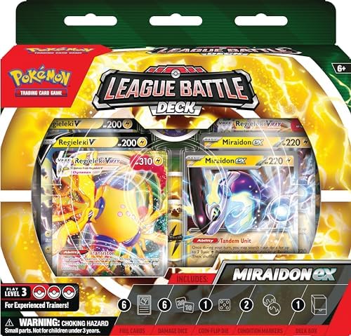 Pokemon TCG Miraidon ex League Battle Deck