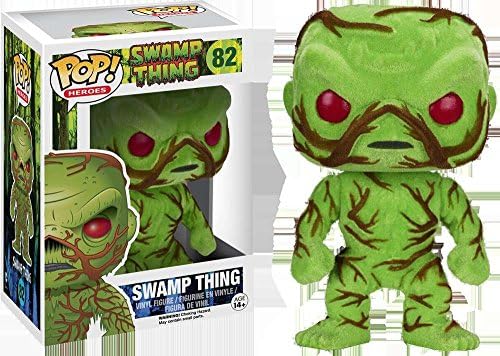 Funko Pop DC Heroes Swamp Thing Flocked Version Vinyl Figure