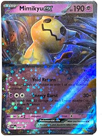 Pokemon - Mimikyu EX - Scarlet Violet SVP004 - Black Star Promo - Holo Foil