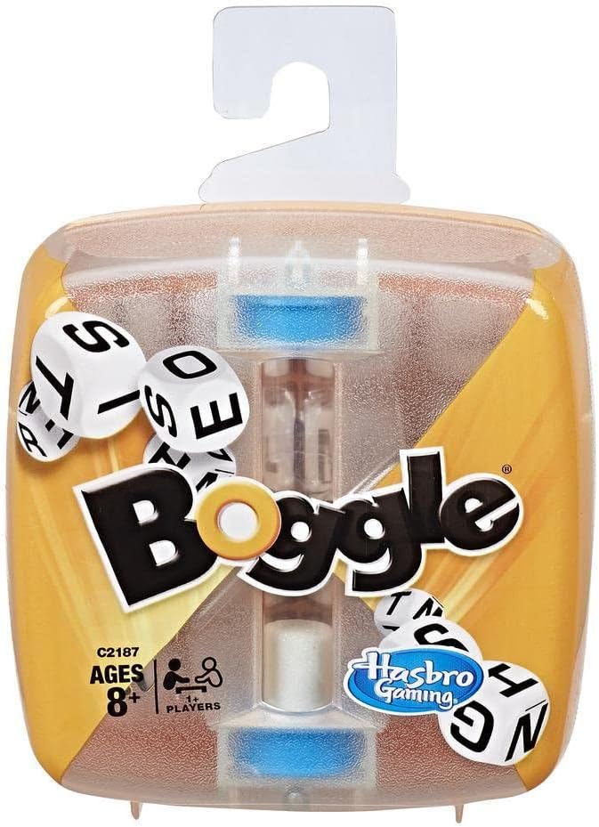 Hasbro Gaming Boggle Classic Game Word Search Ages 8 1 or More Players Portable Travel